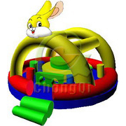 inflatable rabbit bouncer toys